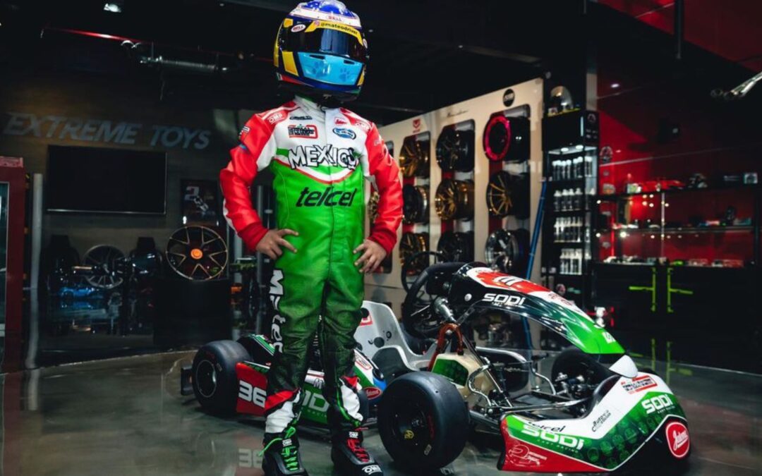 PERFIL: Él es Mateo García, el niño piloto y embajador del GP de México