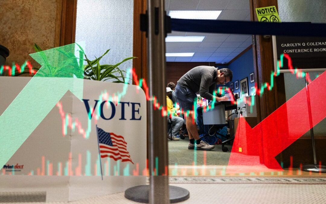 Wall Street ‘vacila’ a un día de las elecciones en EU: S&P 500 ‘gana’ 0.02%