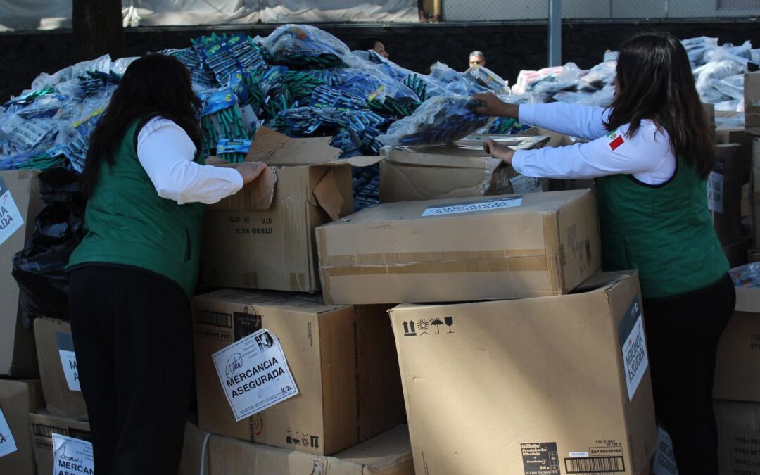 Golpe a ‘la paca’: Decomisan artículos procedentes de China por más de 300 millones de pesos