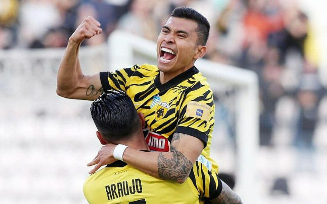 Orbelín Pineda es campeón en Grecia con AEK Atenas; colabora con golazo en partido decisivo