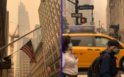 Así luce Nueva York por la contaminación: ‘Son las peores condiciones en 20 años’ (fotos y videos)