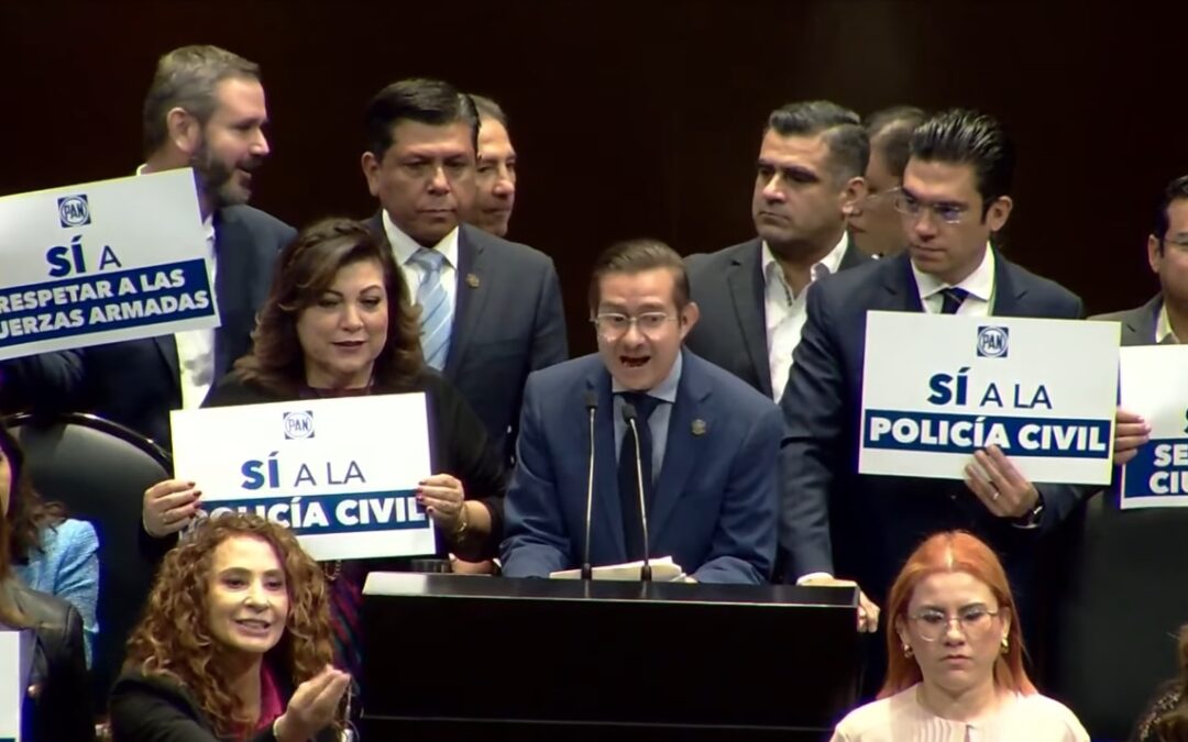 ‘Se limpian el cu… con la Constitución’, PAN a quienes apoyan iniciativa del Ejército en las calles