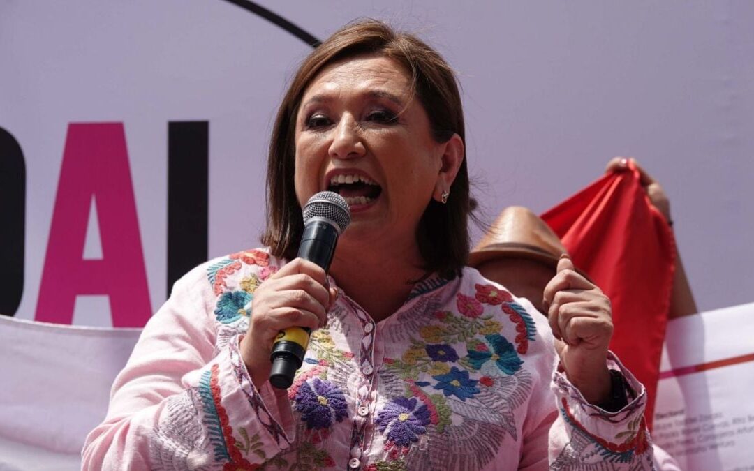 ‘No al agandalle’: Xóchitl Gálvez presenta juicio por sobrerrepresentación de Morena en el Congreso