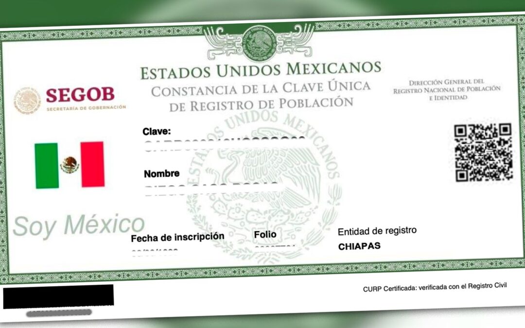 CURP certificada Edomex 2023: Cómo tramitarla, paso a paso