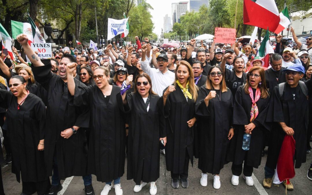 Trabajadores del Poder Judicial dan portazo en el Senado: ‘Somos tres poderes y este no se vende’