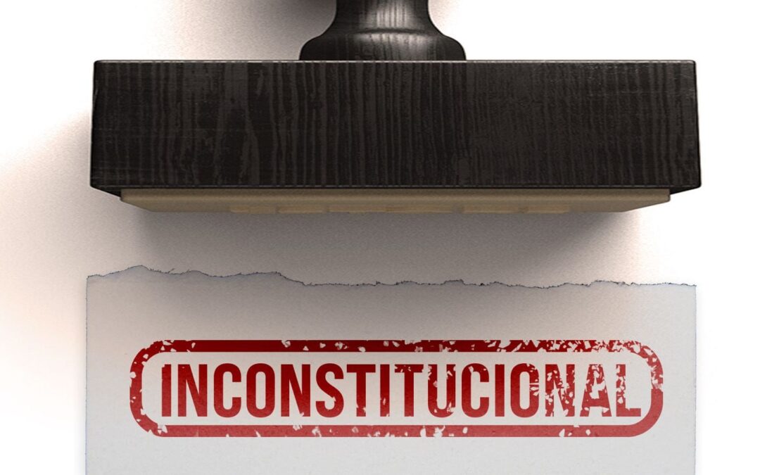 La inconstitucionalidad no es un problema