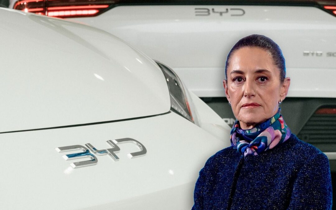 Planes de una planta de BYD en México no son firmes, afirma Claudia Sheinbaum