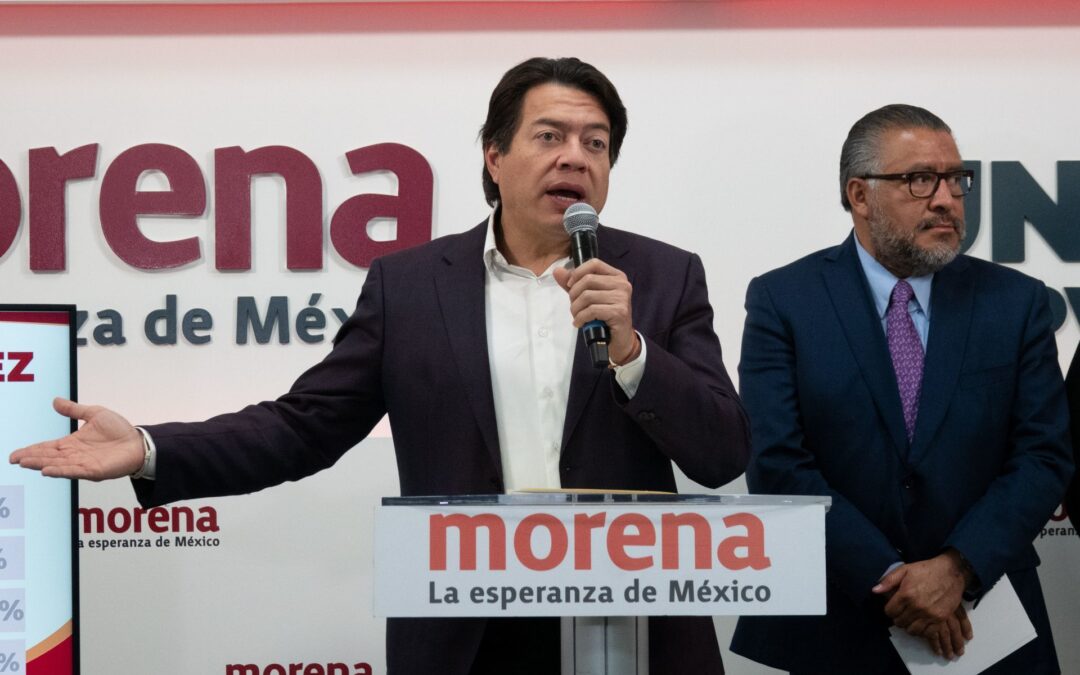 Mario Delgado sobre marcha del INE: ‘Es una simulación para apoyar a García Luna y Calderón’