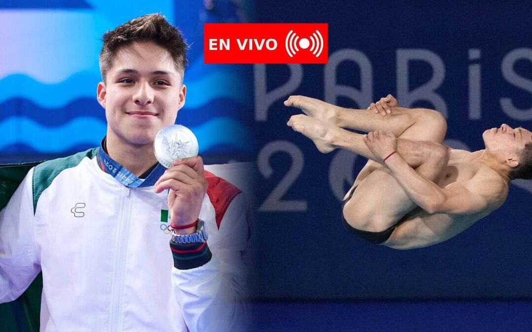 Osmar Olvera quiere otra medalla en París 2024: Final de trampolín en Juegos Olímpicos