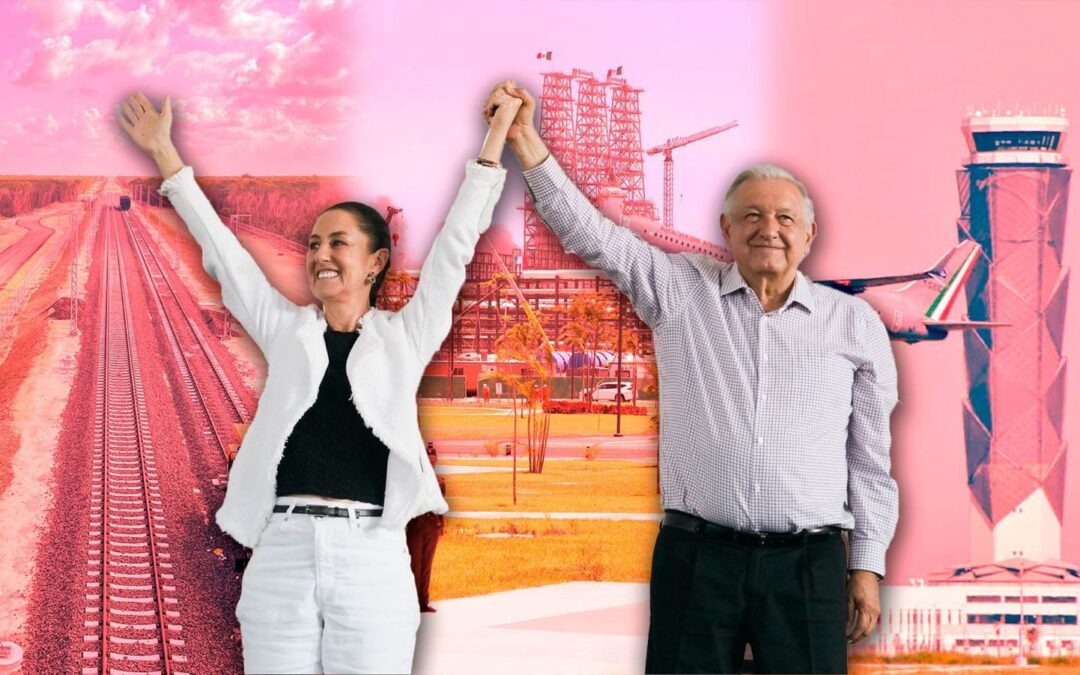 A AMLO se le vino el tiempo encima: ¿Qué obras sin terminar heredará al Gobierno de Sheinbaum?