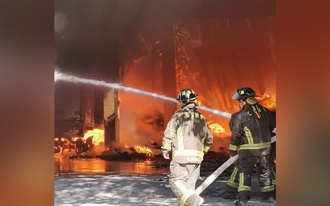 ‘Arde’ llantera en alcaldía Azcapotzalco: estos son los cortes a la circulación