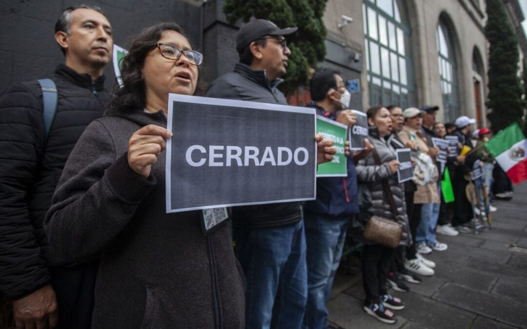 Protesta en Poder Judicial ‘empeora’: Trabajadores bloquean la Corte para impedir que ministros laboren