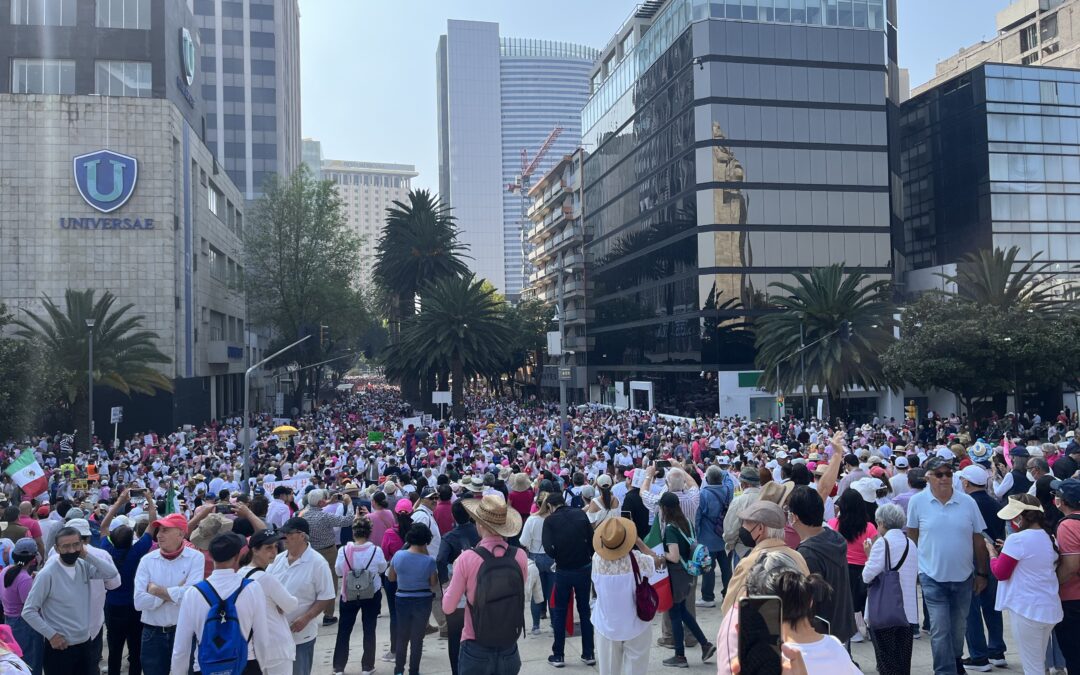 La marcha: quién le habla a quién