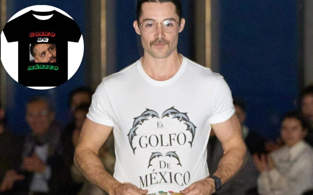 En las narices de Trump: Diseñador mexicano presenta colección ’Golfo de México’ en NY y ‘trolean’ a Nodal