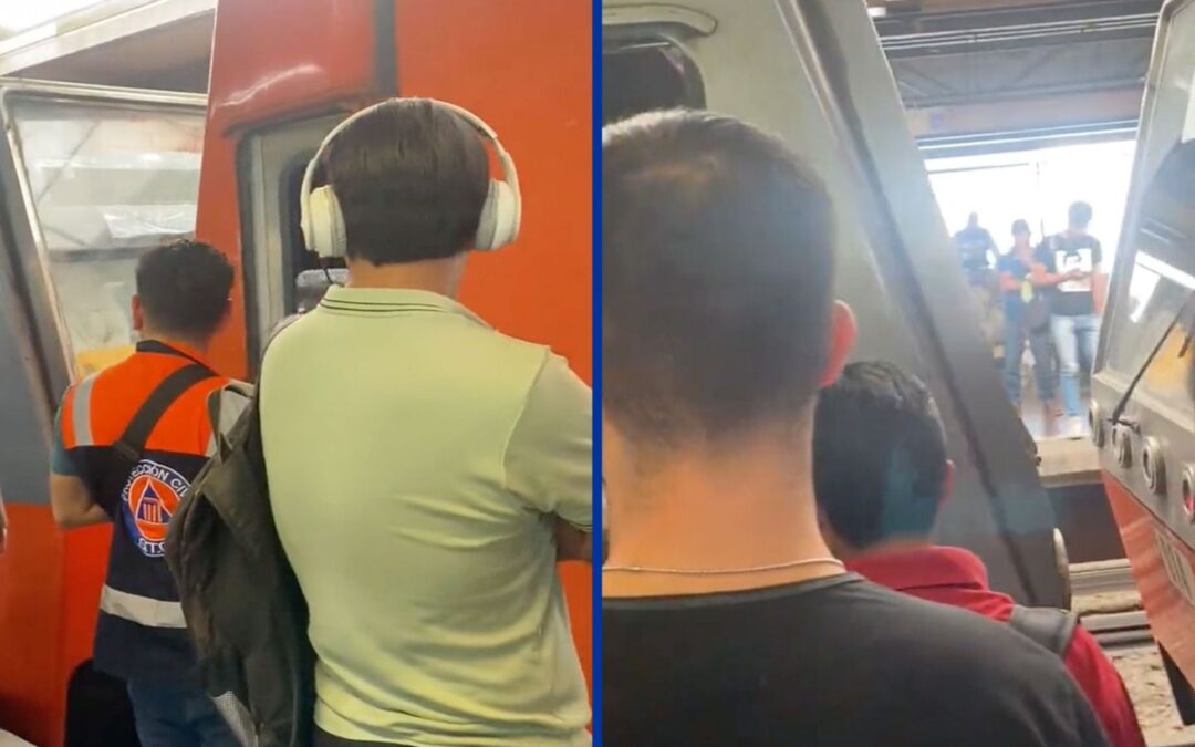 ‘Caos’ en Metro La Raza: Retiran tren y provocan retrasos en Línea 5