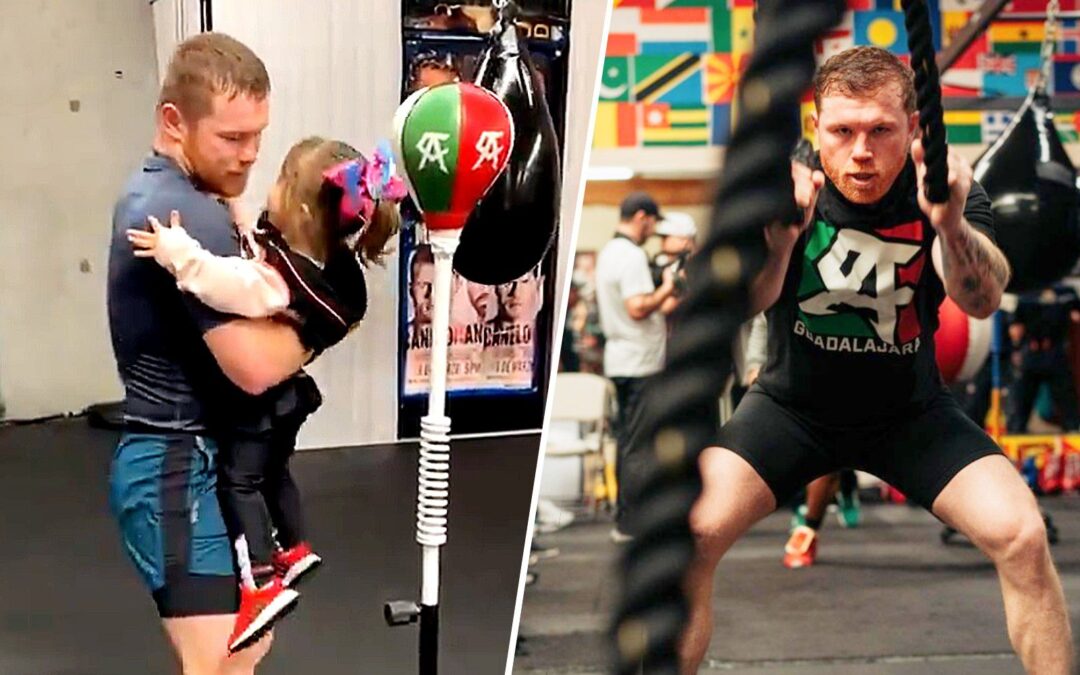 Hija de ‘Canelo’ Álvarez le reclama más tiempo juntos; ¿Cuánto entrena para su pelea vs. Ryder?