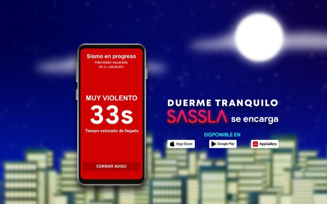 SASSLA: la app creada por un mexicano que avisa 120 segundos antes de un sismo