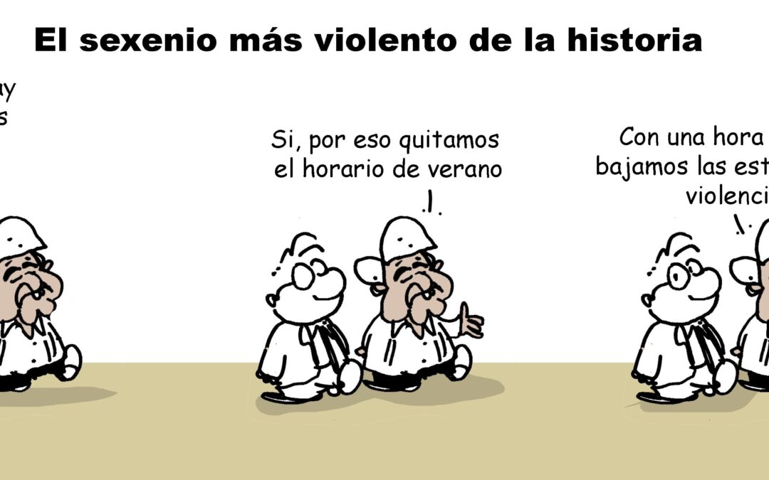 El sexenio más violento de la historia
