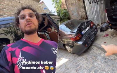 Luisito Comunica sufre accidente en Estambul previo a la Champions: ‘Pudimos haber muerto’