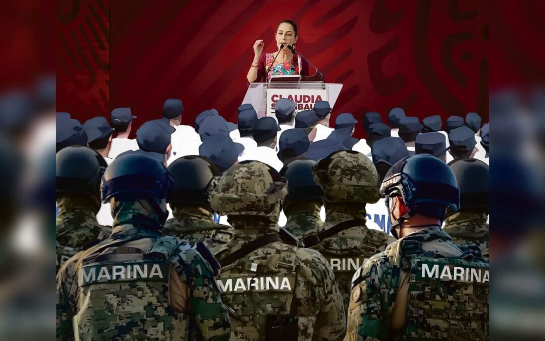 Marinos le piden a la presidenta electa Sheinbaum recapacitar