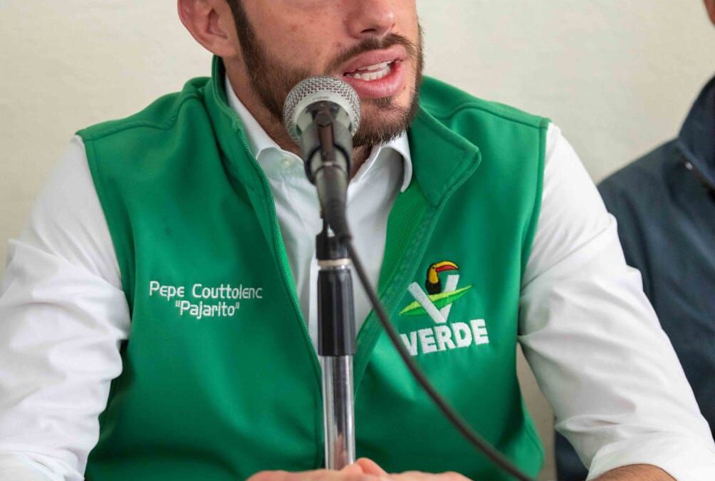 “Reales adhesiones del Verde Edoméx  y no de saliva”: “Pepe” Couttolenc