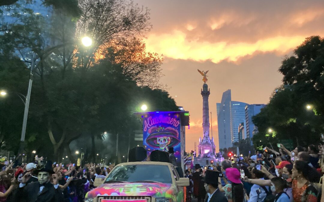 Mega Procesión 2022: Catrinas vuelven a la vida y marchan en CDMX