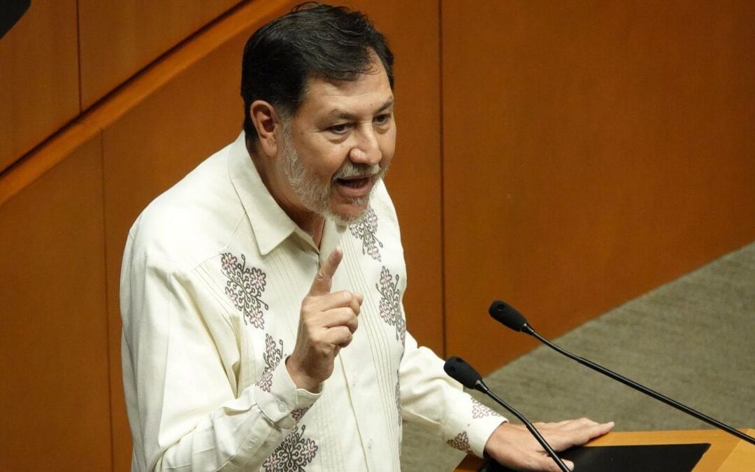 ‘Es un troglodita’: Noroña narra agresión en American Express del AICM y Senado presenta denuncia
