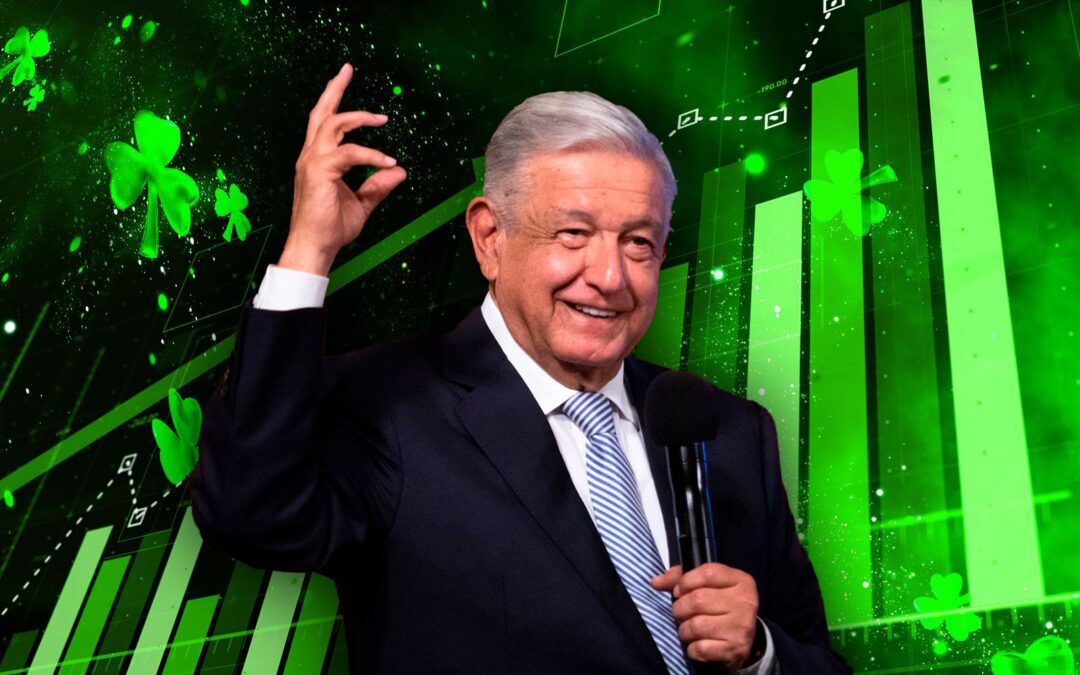 Y aún hay quien cree que AMLO no tiene suerte