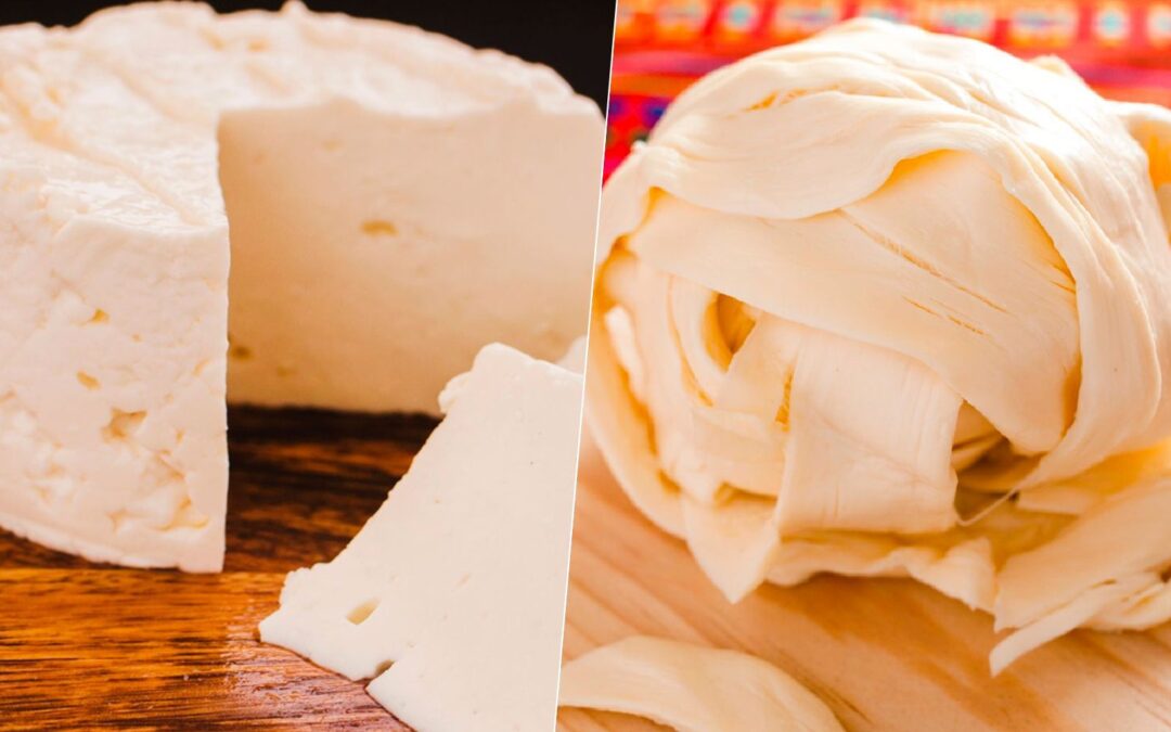 Queso Oaxaca o panela: ¿Cuál es más saludable?
