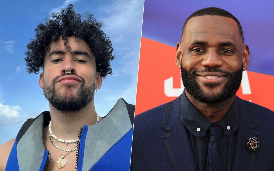 Bad Bunny celebra a LeBron James por romper récord de la NBA: ‘¡Vamos, la cabra!’