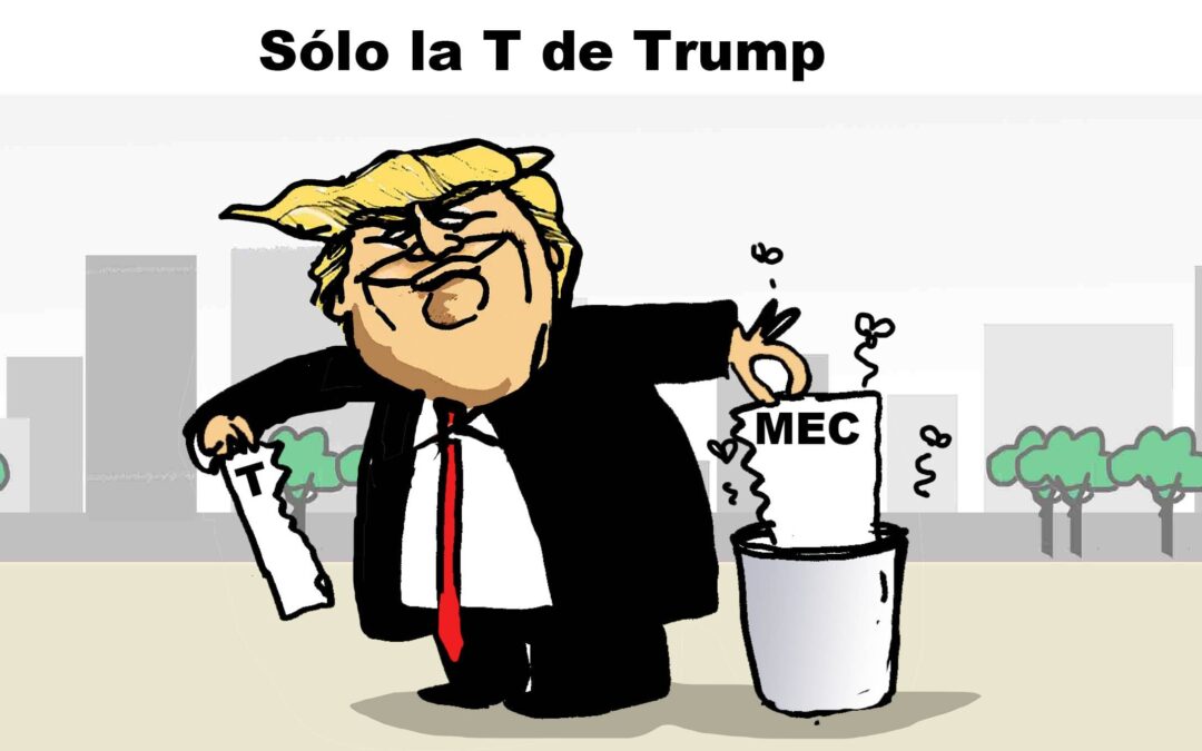 Sólo la T de Trump