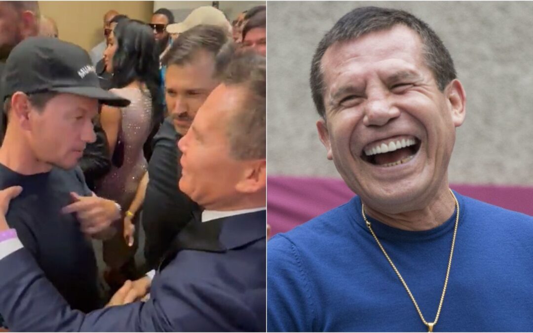 ‘¡Yu, yu!’ Julio César Chávez pide al actor Mark Wahlberg que le haga su película biográfica