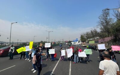 Familias piden seguridad para un kínder en Indios Verdes; bloquean la México – Pachuca