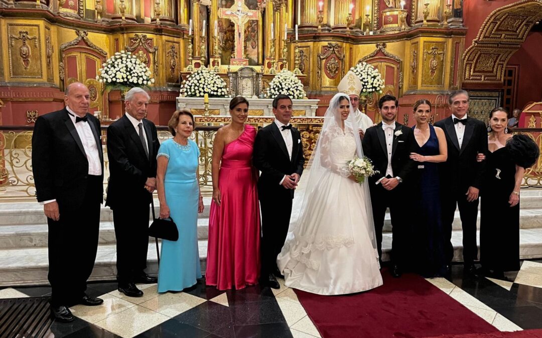 Con tequila: Así fue la boda de Josefina, nieta de Mario Vargas Llosa, con el mexicano Emiliano Camarena