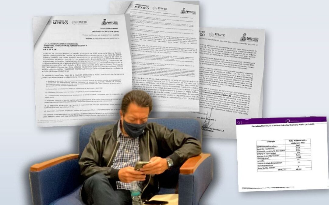 La responsable ¡eres tú!, le dice la Dirección General del ISSSTE