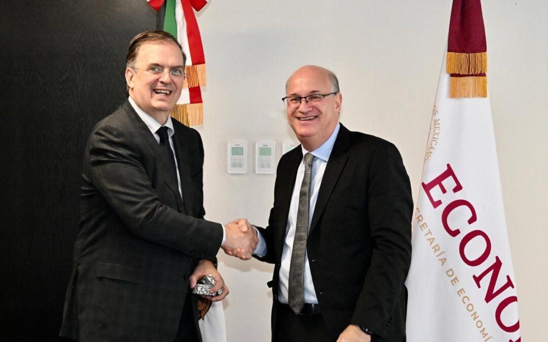 ¿De qué hablaron el presidente del Banco Interamericano de Desarrollo y Marcelo Ebrard?
