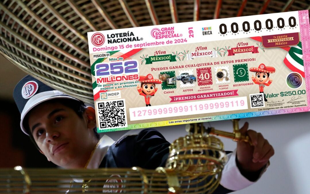 Septiembre con ‘S’ de ‘Soy millonario’:¿Cuánto cuesta un ‘cachito’ de la Lotería para el sorteo del 15 de septiembre?