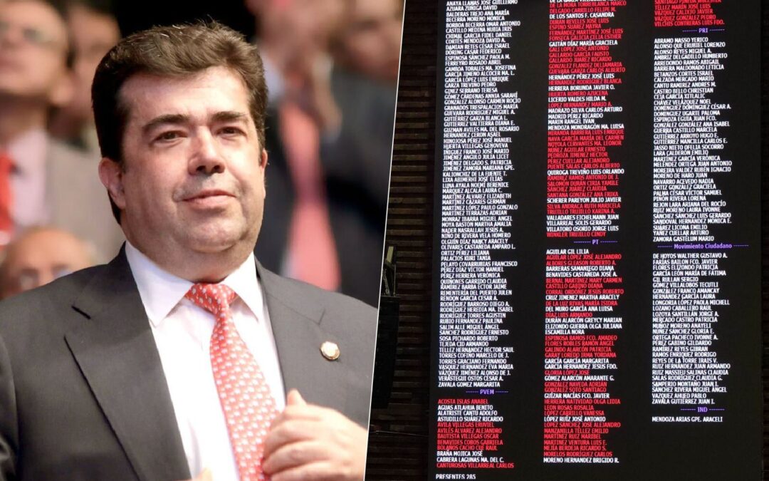 ¿Fraude en la Supremacía Constitucional? Pedro Haces falta a sesión y su voto aparece en las listas