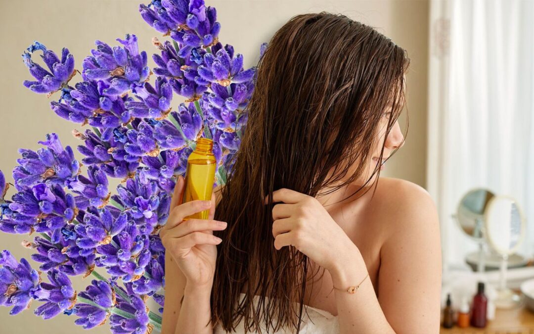 ¿Cuál es el efecto del aceite de lavanda en el cabello?