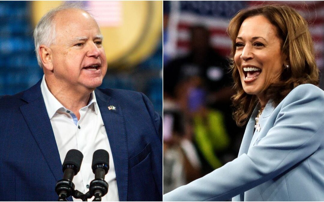 Kamala Harris elige a Tim Walz, gobernador de Minnesota, como candidato a vicepresidente, según CNN