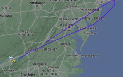 Persecución y desplome de avión Cessna provoca un estallido sónico en Virginia, EU