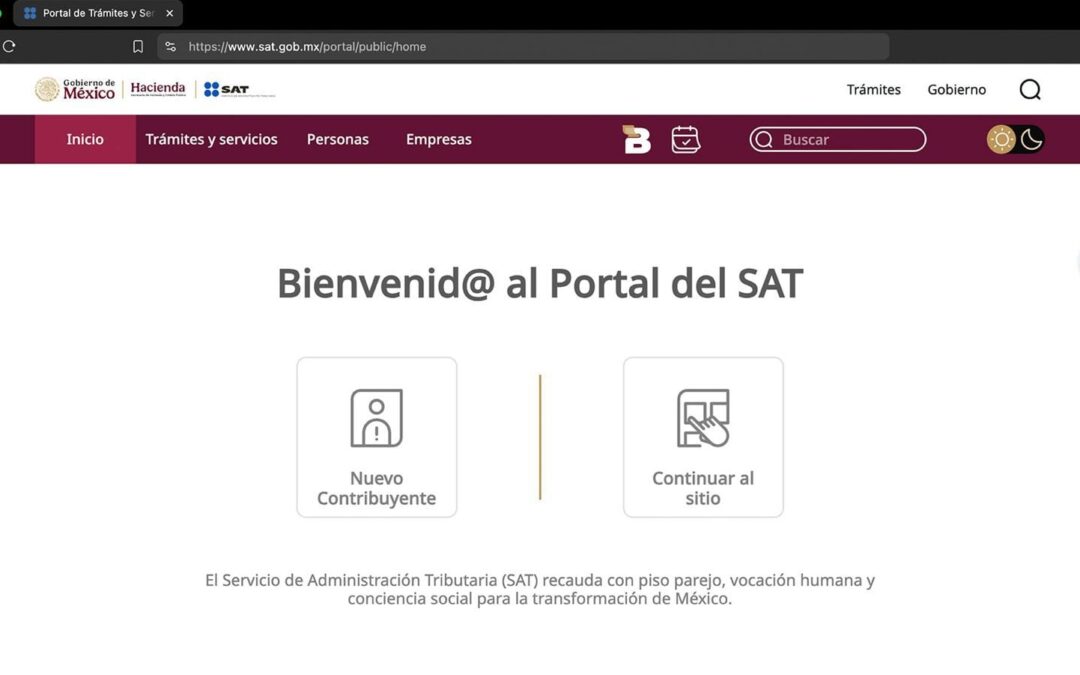 SAT ‘les mete el pie’ a los contribuyentes: Cambia su página y complica la declaración anual