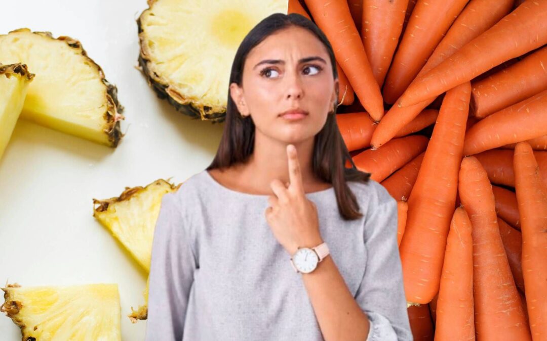 ¿Para qué sirve el jugo de piña con zanahoria?