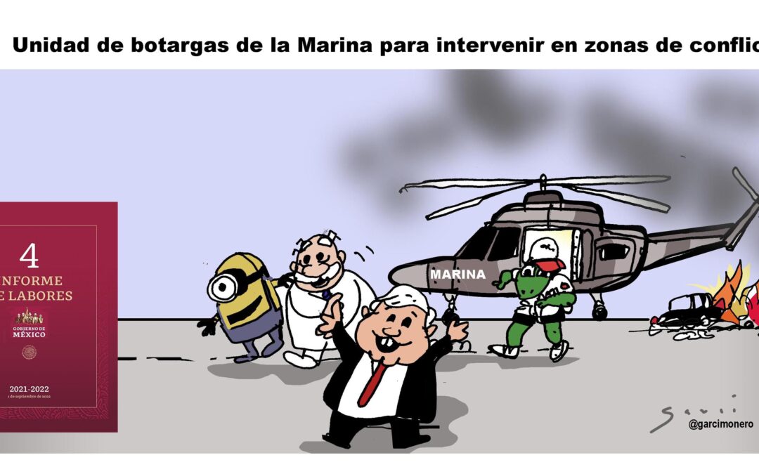 Unidad de botargas de la Marina para intervenir en zonas de conflicto