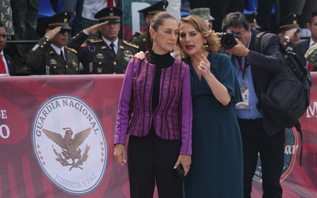 Beatriz Gutiérrez Müller respalda posición de  Sheinbaum sobre EU: ¡La patria es primero!