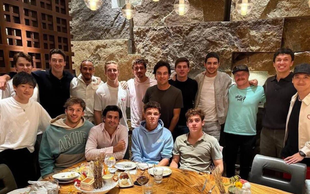 Más de 100 mil pesos en una cena: ¿Quién pagó y qué pidieron los pilotos de F1? Esto sabemos