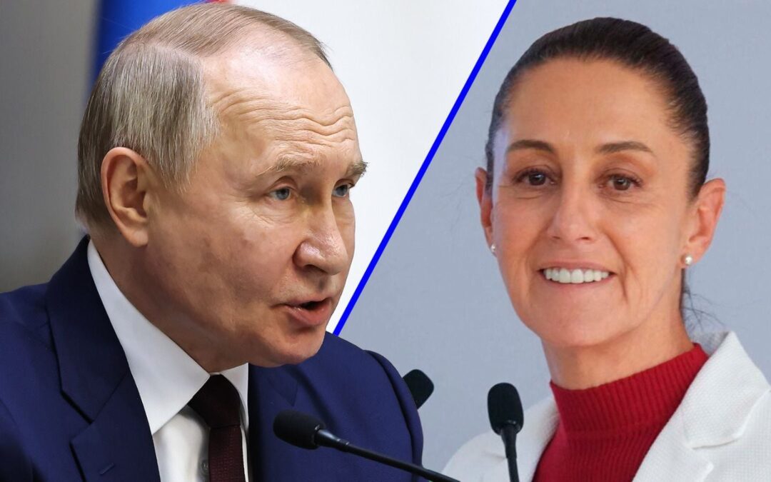 Desde Rusia con amor: Claudia Sheinbaum invita a Vladimir Putin a su toma de posesión