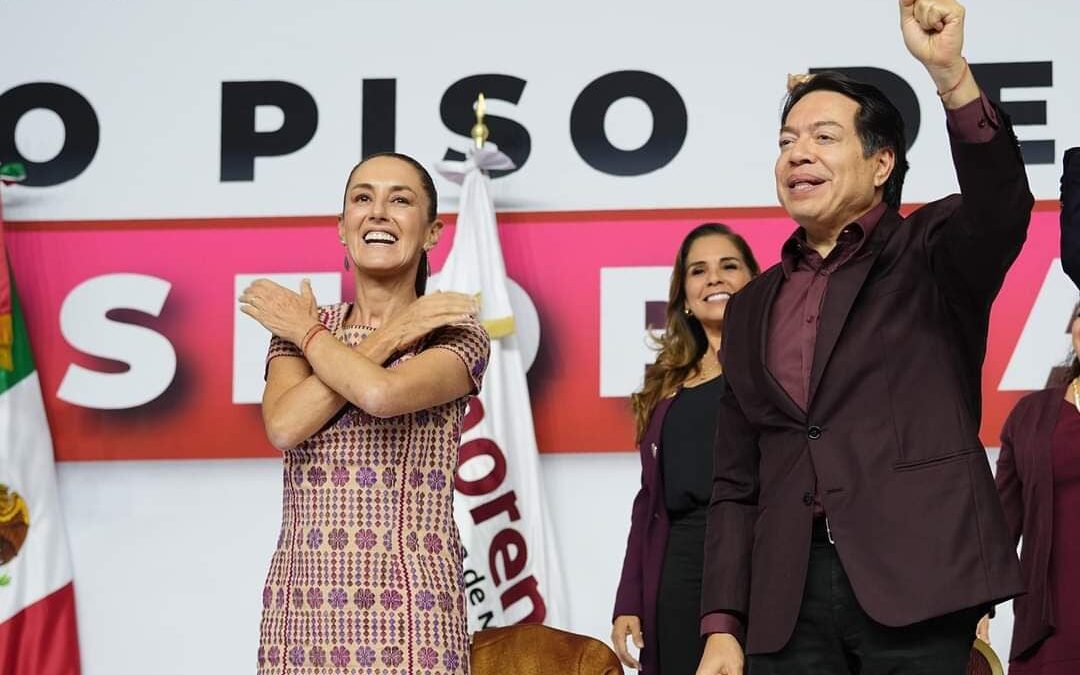 Mario Delgado: ‘Con Claudia se acabará el machismo en México’