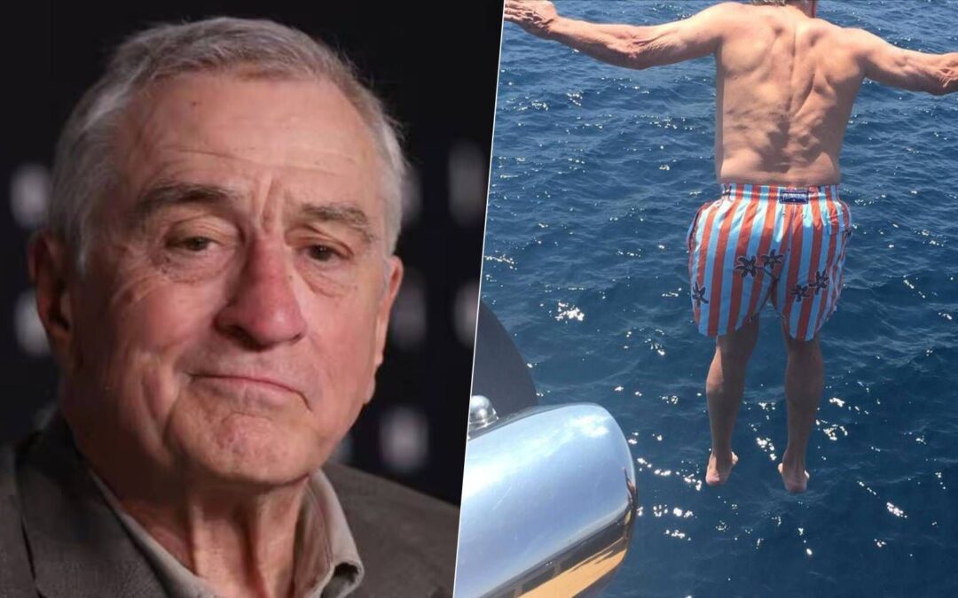 Robert De Niro celebra su cumpleaños 81 con un salto en yate a mar abierto