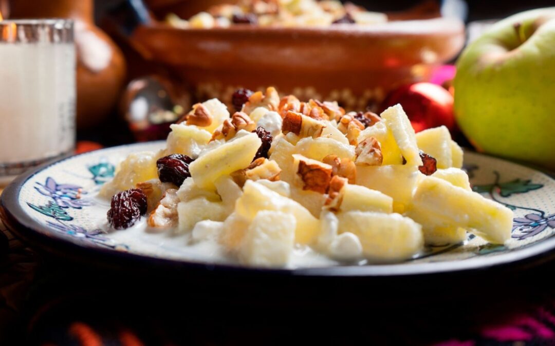 Dulce Navidad: Este es el origen de la ensalada de manzana